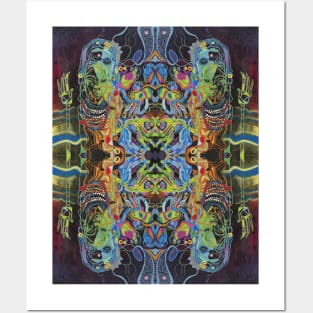 Entombed fabric design Posters and Art